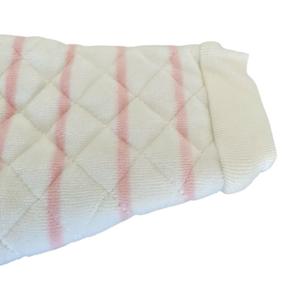 Nordstrom Hooded Baby Bunting Quilted Bear Onesie 3 months - Picture 3 of 12